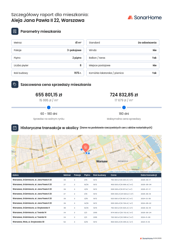 Raport de evaluare SonarHome